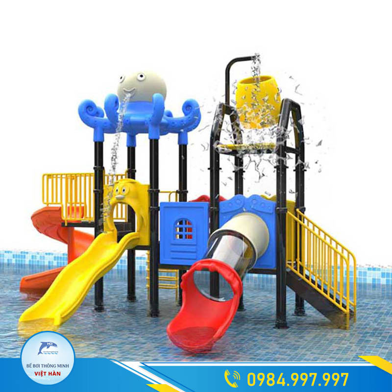 Cầu trượt bạch tuộc