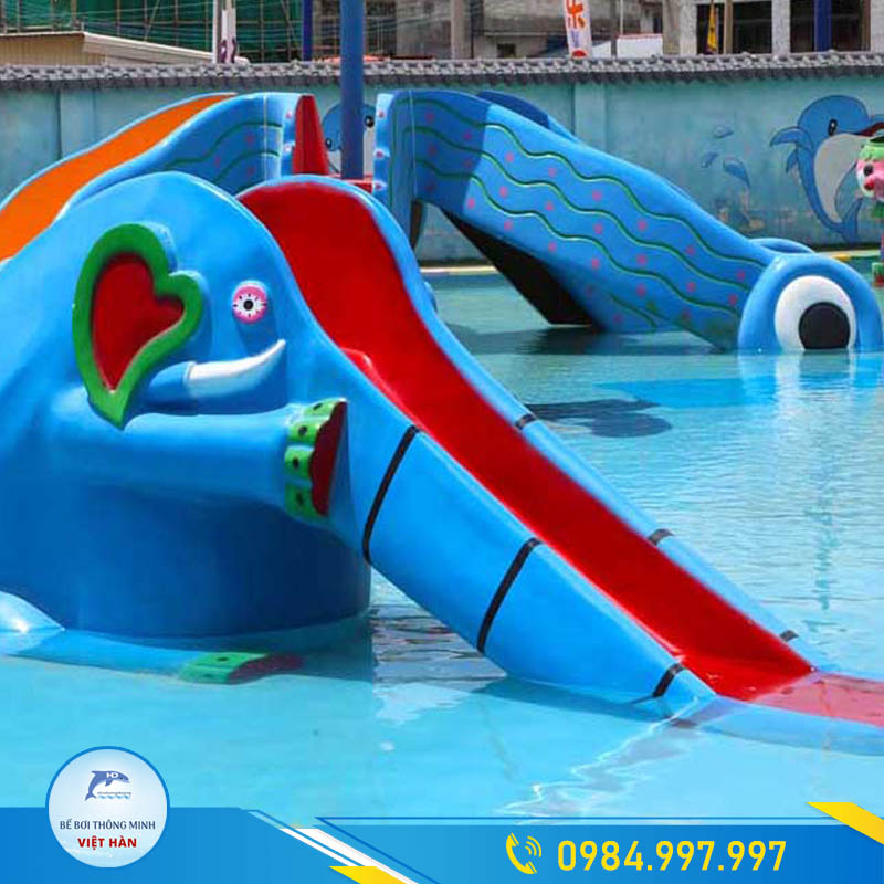 Cầu trượt hình voi