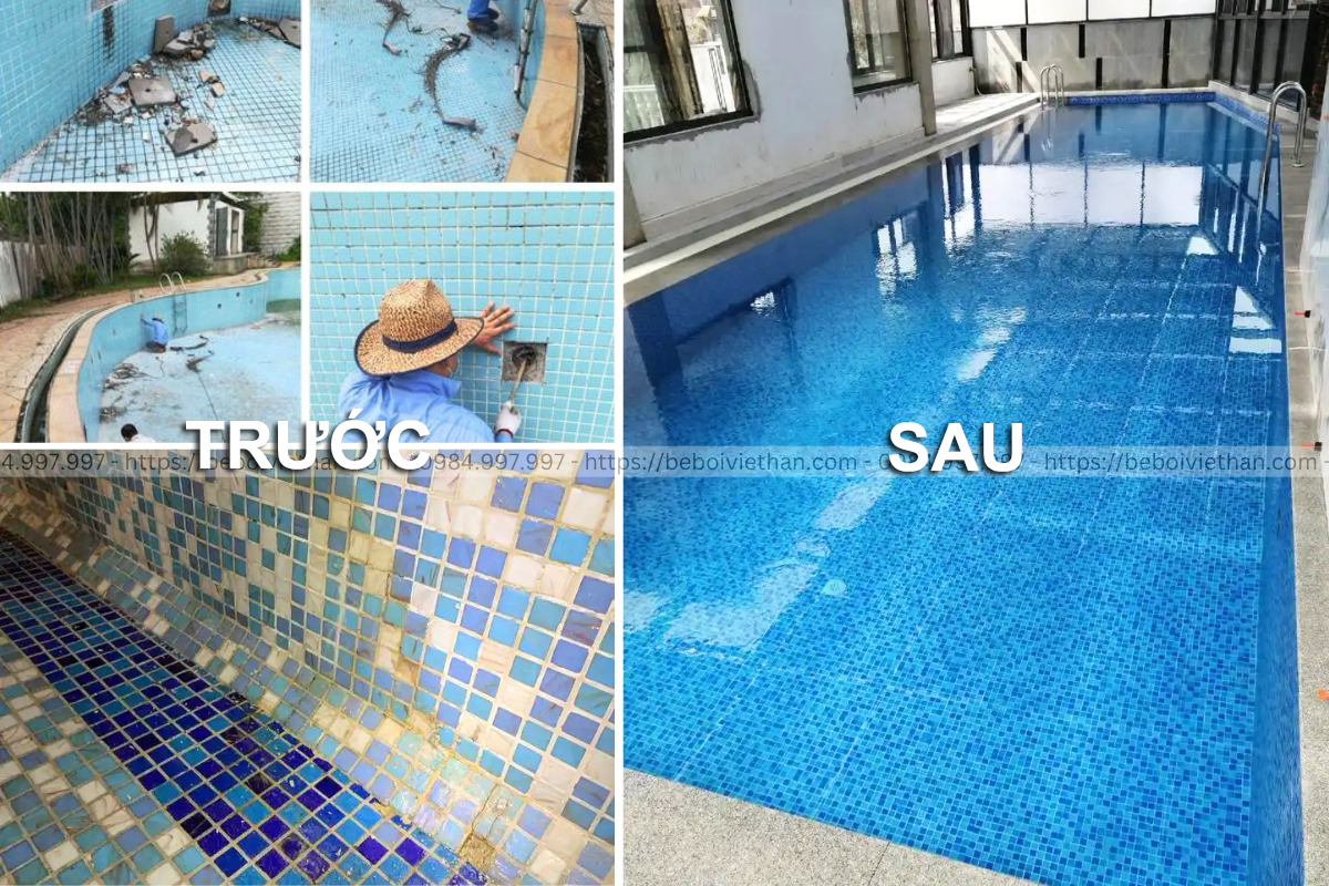 Cải Tạo Bể Bơi Cũ Không Cần Đập Phá Bằng Cách Nào?