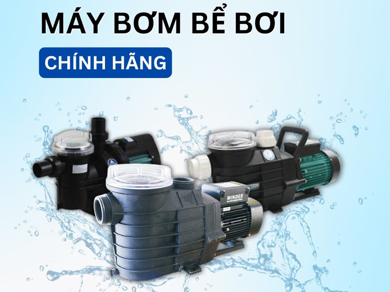 Máy Bơm Nước Bể Bơi Minder 