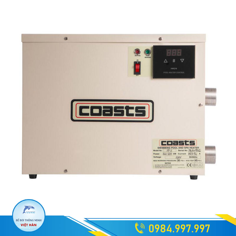 Máy cấp nhiệt bể bơi Coasts Series ST/ PHS