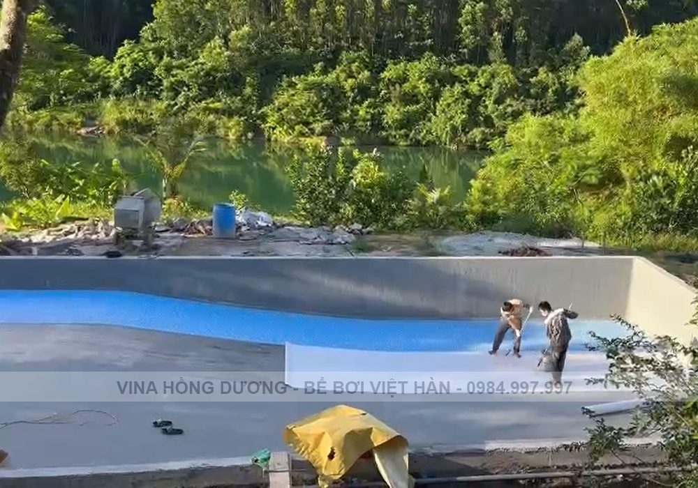 Bể bơi Homestay Hương Trà - Huế
