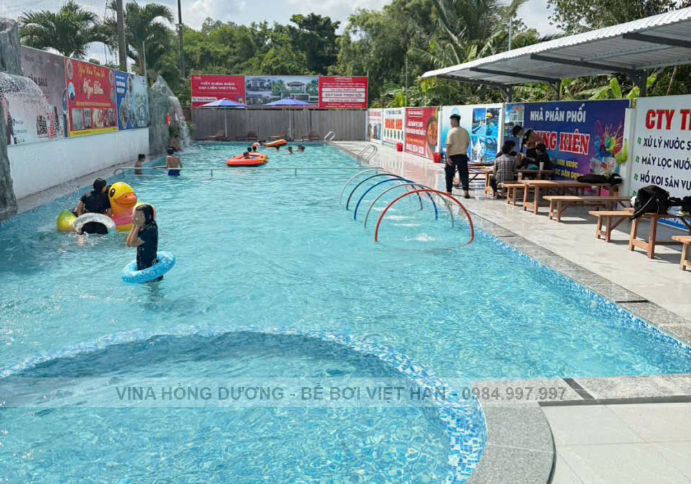 Bể xây lót bạt tại TP. Sóc Trăng