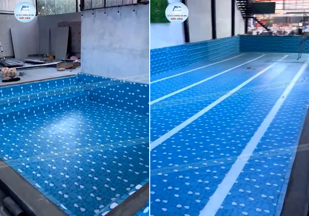 Thi công Bể bơi tại 590 Nguyễn Hữu Thọ, TP. Đà Nẵng