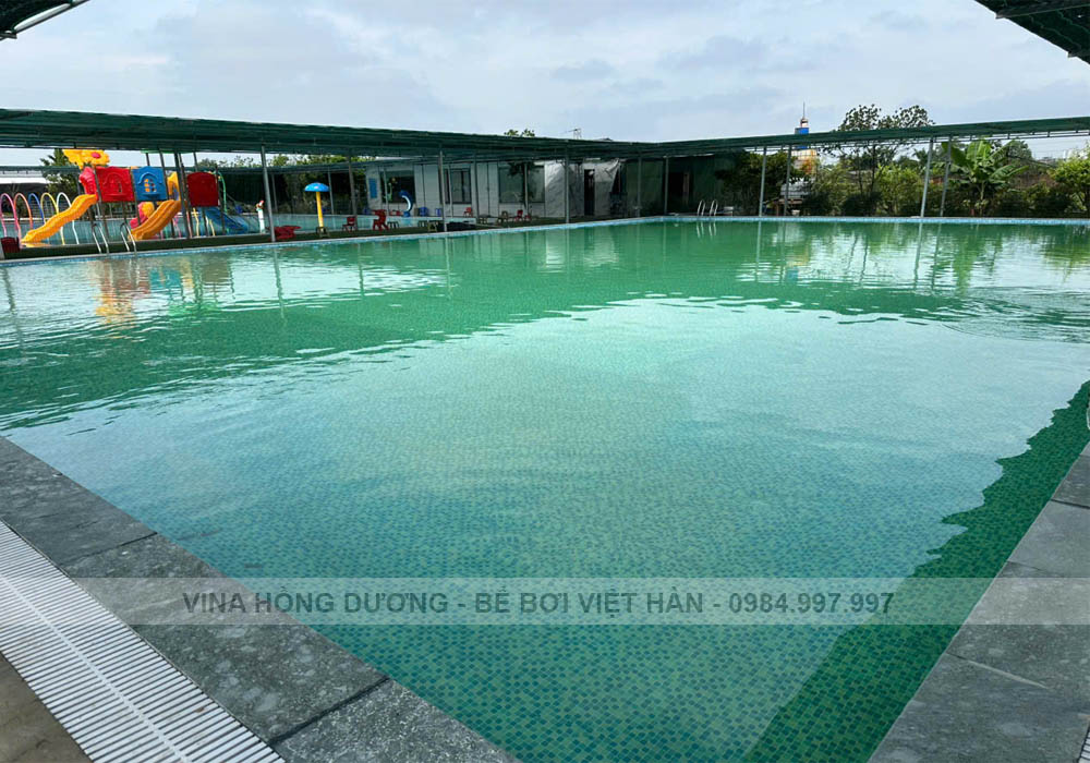 Thi công bể bơi Đại Thanh - Tả Thanh Oai, Thanh Trì, Hà Nội