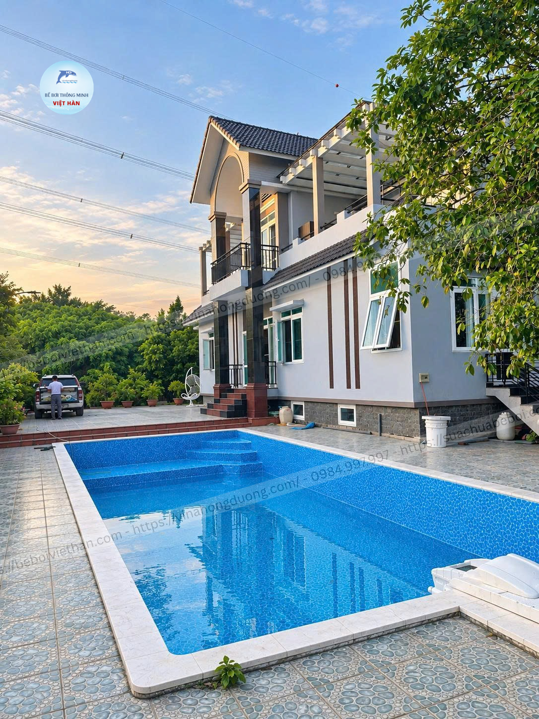 CẢI TẠO BỂ BƠI CŨ TẠI PHƯỜNG PHÚ MỸ, TP. HỒ CHÍ MINH 