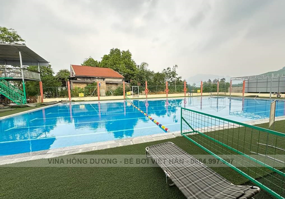 Bể dạy bơi - Hương Cần Thành Sơn, Phú Thọ