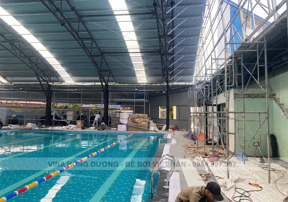 Dự Án Xây Dựng Bể Bơi 1000m² Tại Hải Phòng