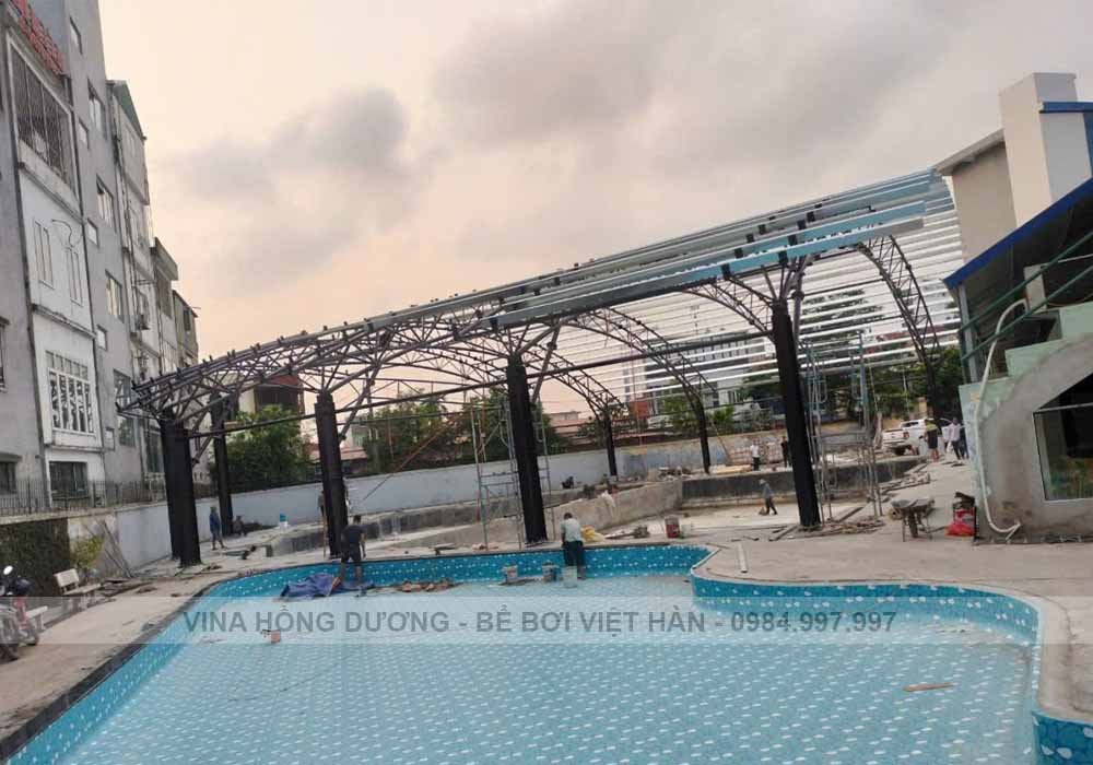 Dự Án Xây Dựng Bể Bơi 1000m² Tại Hải Phòng