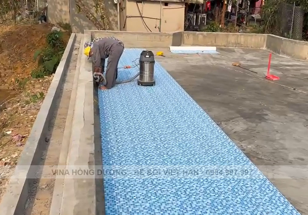 Thi công trọn gói bể bơi Đồng Đạng, Phường Hoành Bồ, Tỉnh Quảng Ninh