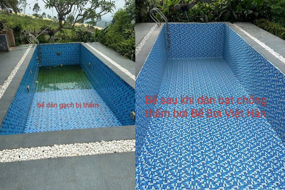 Sửa chữa bể bơi